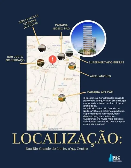 Foto 3 de Apartamento à venda em Centro, Pocos De Caldas - MG