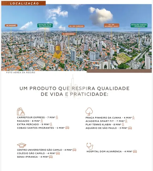 Apartamento com 1 quarto à venda, 25m2 em Vila Dom Pedro I, São Paulo - SP - imagem 3 Foto 3 de Apartamento com 1 quarto à venda, 25m2 em Vila Dom Pedro I, São Paulo - SP