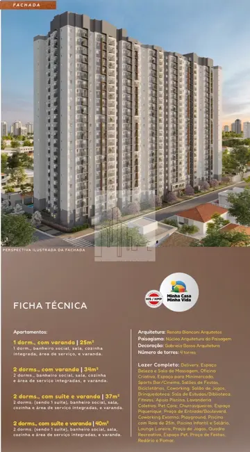Apartamento com 1 quarto à venda, 25m2 em Vila Dom Pedro I, São Paulo - SP - imagem 4 Foto 4 de Apartamento com 1 quarto à venda, 25m2 em Vila Dom Pedro I, São Paulo - SP