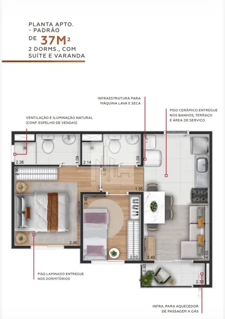 Apartamento com 1 quarto à venda, 25m2 em Vila Dom Pedro I, São Paulo - SP - imagem 7 Foto 7 de Apartamento com 1 quarto à venda, 25m2 em Vila Dom Pedro I, São Paulo - SP