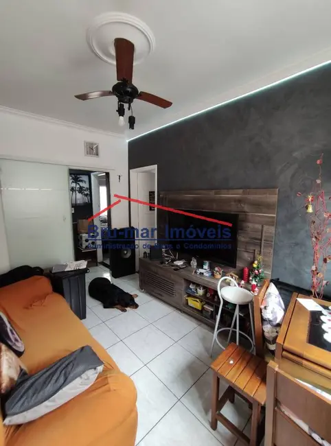 Foto 1 de Apartamento com 2 quartos à venda, 62m2 em Embaré, Santos - SP