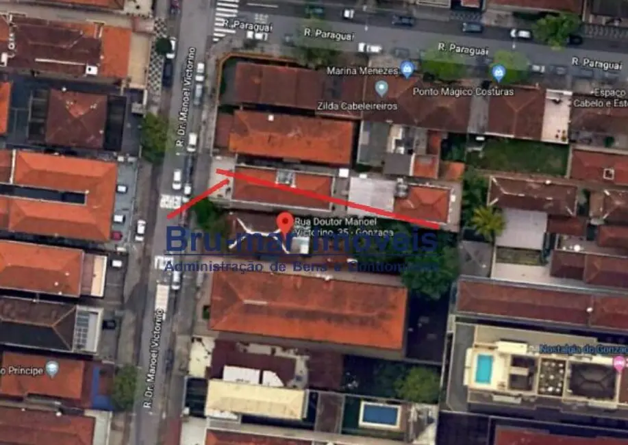 Foto 3 de Casa com 3 quartos à venda, 500m2 em Gonzaga, Santos - SP