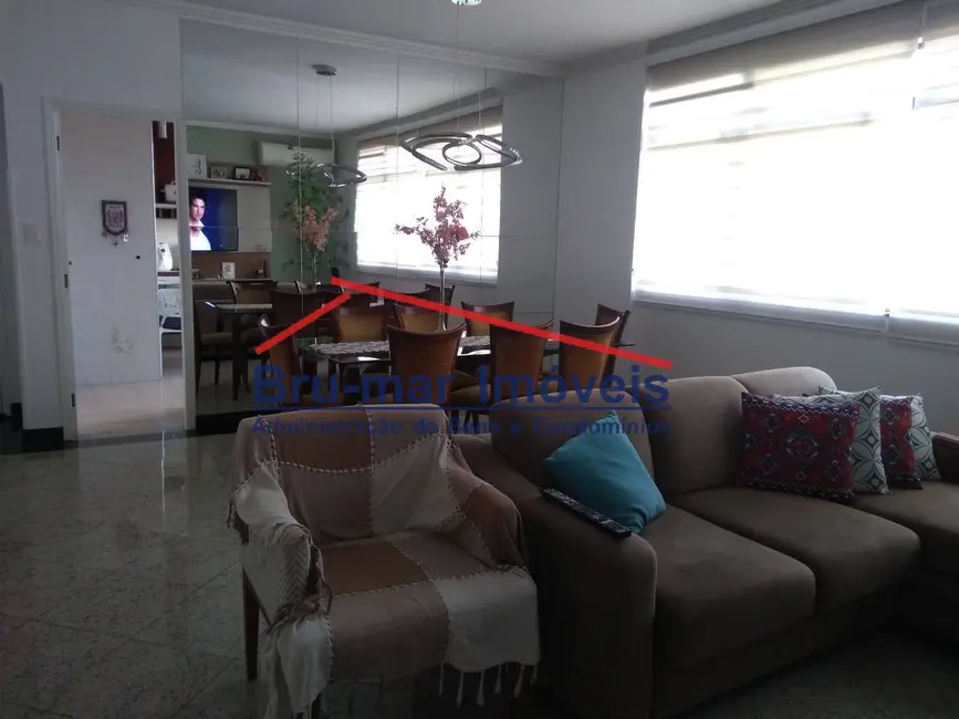 Foto 1 de Apartamento com 3 quartos à venda, 135m2 em Pompéia, Santos - SP
