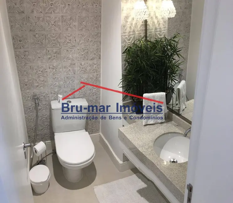 Foto 5 de Apartamento com 3 quartos à venda, 100m2 em Pompéia, Santos - SP