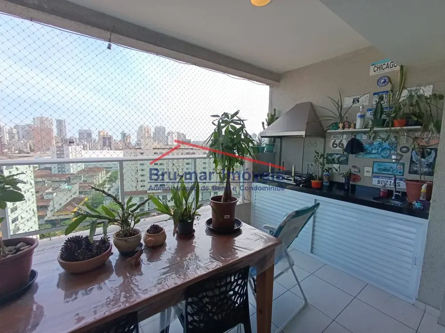 Foto 1 de Apartamento com 2 quartos à venda, 88m2 em Campo Grande, Santos - SP