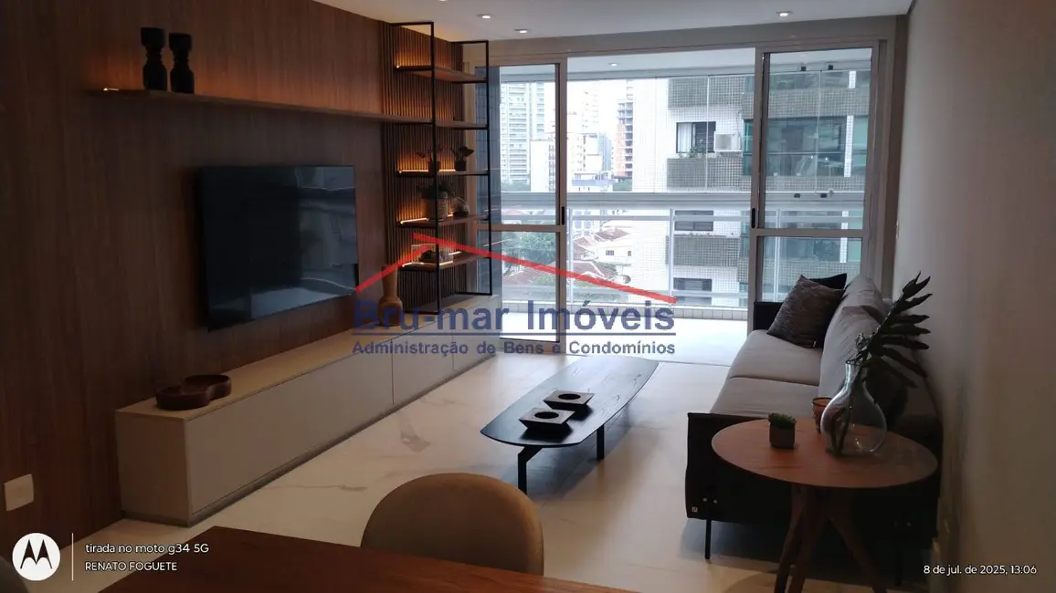 Foto 6 de Apartamento com 3 quartos à venda, 160m2 em Pompéia, Santos - SP