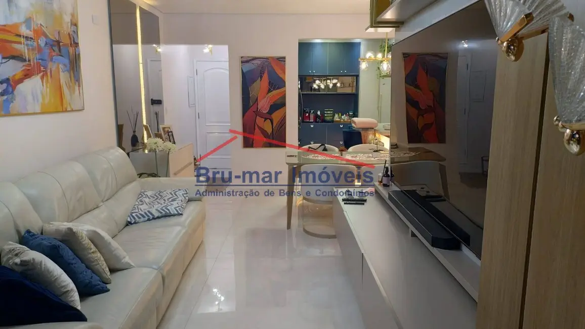 Foto 9 de Apartamento com 3 quartos à venda, 120m2 em Pompéia, Santos - SP