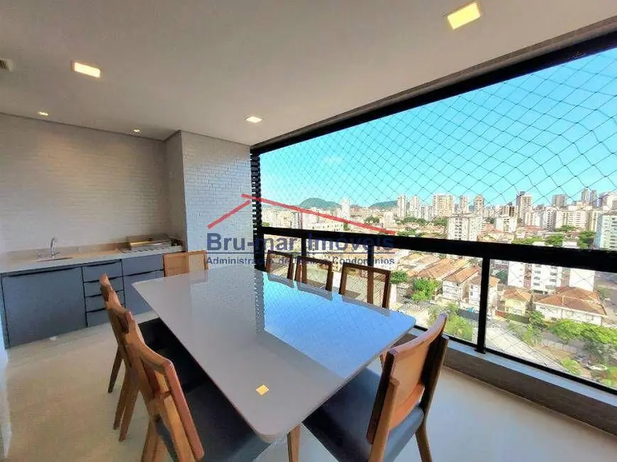 Foto 2 de Apartamento com 2 quartos à venda, 82m2 em Aparecida, Santos - SP