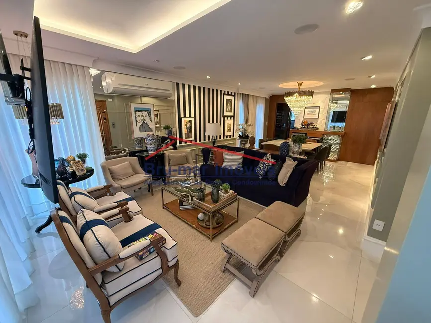 Foto 1 de Apartamento com 3 quartos à venda, 169m2 em Pompéia, Santos - SP