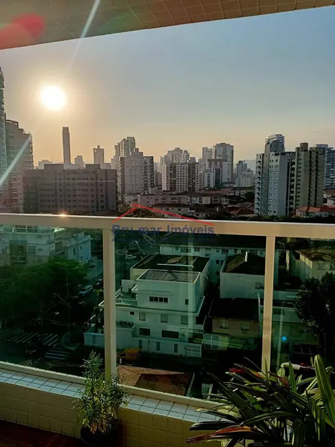 Foto 3 de Apartamento com 2 quartos à venda e para alugar, 53m2 em Embaré, Santos - SP