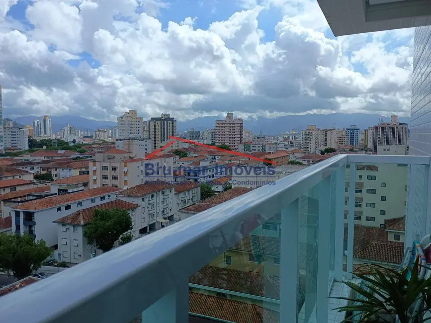 Foto 1 de Apartamento com 2 quartos à venda e para alugar, 53m2 em Embaré, Santos - SP