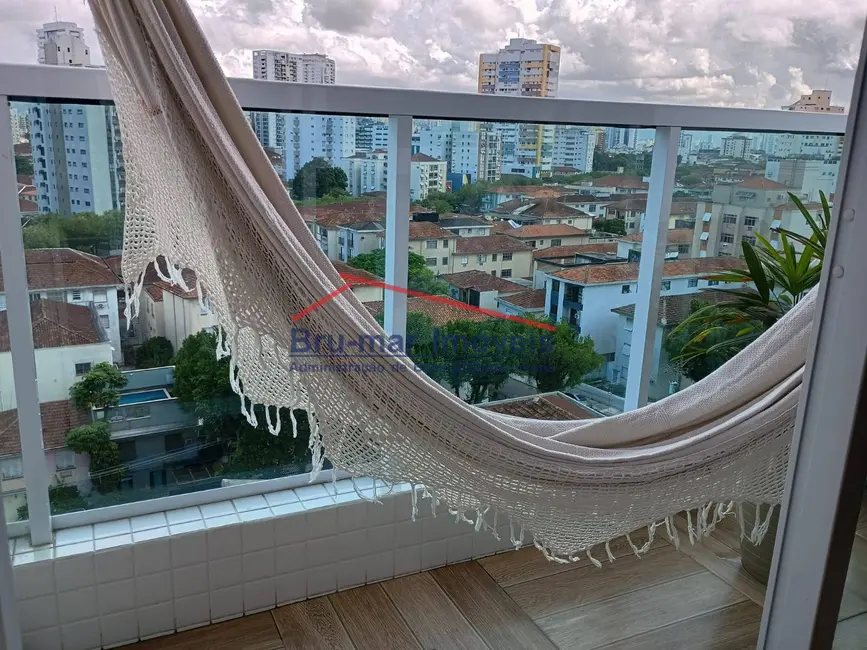 Foto 5 de Apartamento com 2 quartos à venda e para alugar, 53m2 em Embaré, Santos - SP