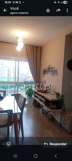 Foto 7 de Apartamento com 2 quartos à venda e para alugar, 53m2 em Embaré, Santos - SP