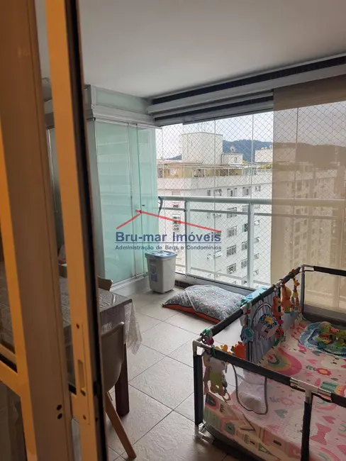 Apartamento com 3 quartos à venda, 87m2 em Pompéia, Santos - SP - imagem 2 Foto 2 de Apartamento com 3 quartos à venda, 87m2 em Pompéia, Santos - SP