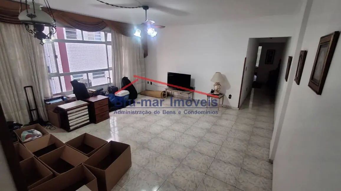 Foto 1 de Apartamento com 3 quartos à venda, 132m2 em Pompéia, Santos - SP