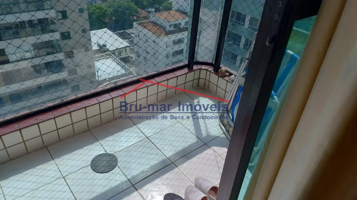Foto 2 de Apartamento com 2 quartos à venda, 75m2 em Pompéia, Santos - SP