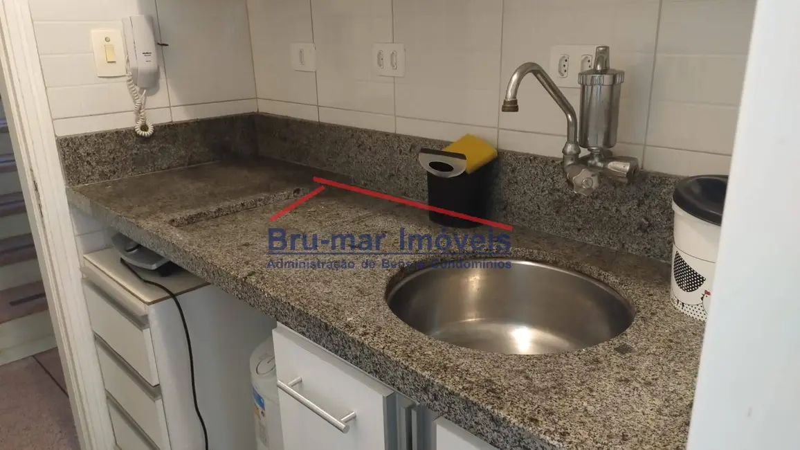 Foto 6 de Kitnet com 1 quarto à venda, 28m2 em Boqueirão, Santos - SP