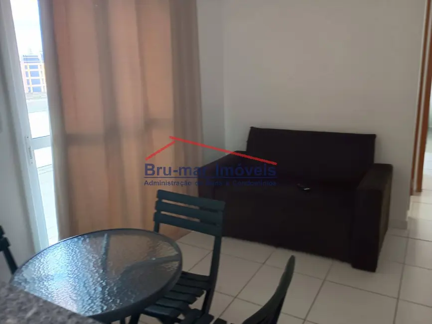 Foto 3 de Apartamento com 1 quarto para alugar, 50m2 em Boqueirão, Praia Grande - SP