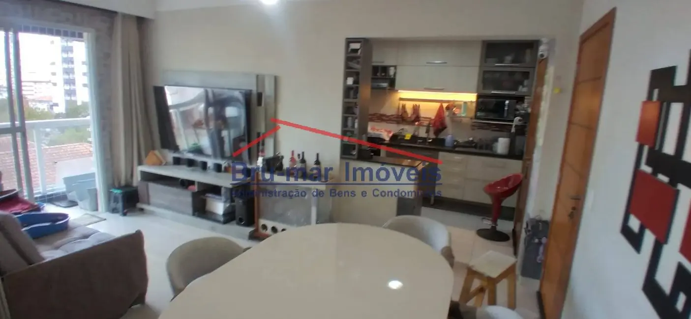 Apartamento com 2 quartos à venda, 67m2 em Gonzaga, Santos - SP - imagem 2 Foto 2 de Apartamento com 2 quartos à venda, 67m2 em Gonzaga, Santos - SP