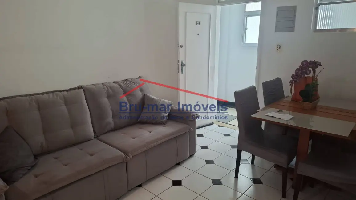 Apartamento com 1 quarto para alugar, 50m2 em Ponta da Praia, Santos - SP - imagem 4 Foto 4 de Apartamento com 1 quarto para alugar, 50m2 em Ponta da Praia, Santos - SP