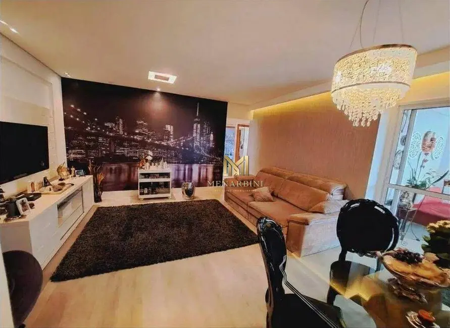 Foto 1 de Apartamento com 3 quartos à venda, 127m2 em Vila Scarpelli, Santo Andre - SP