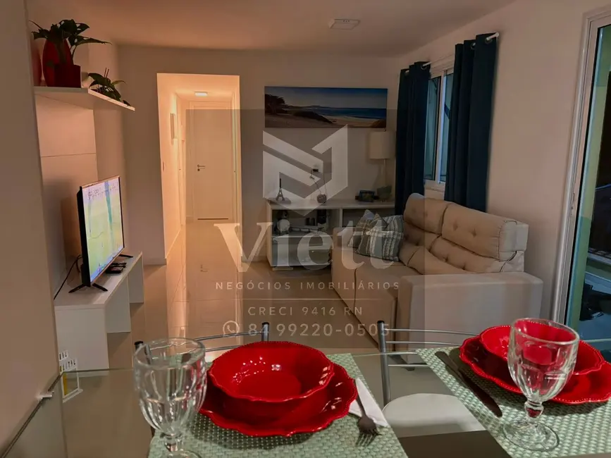 Apartamento com 3 quartos para alugar, 80m2 em Ponta Negra, Natal - RN - imagem 9 Foto 9 de Apartamento com 3 quartos para alugar, 80m2 em Ponta Negra, Natal - RN