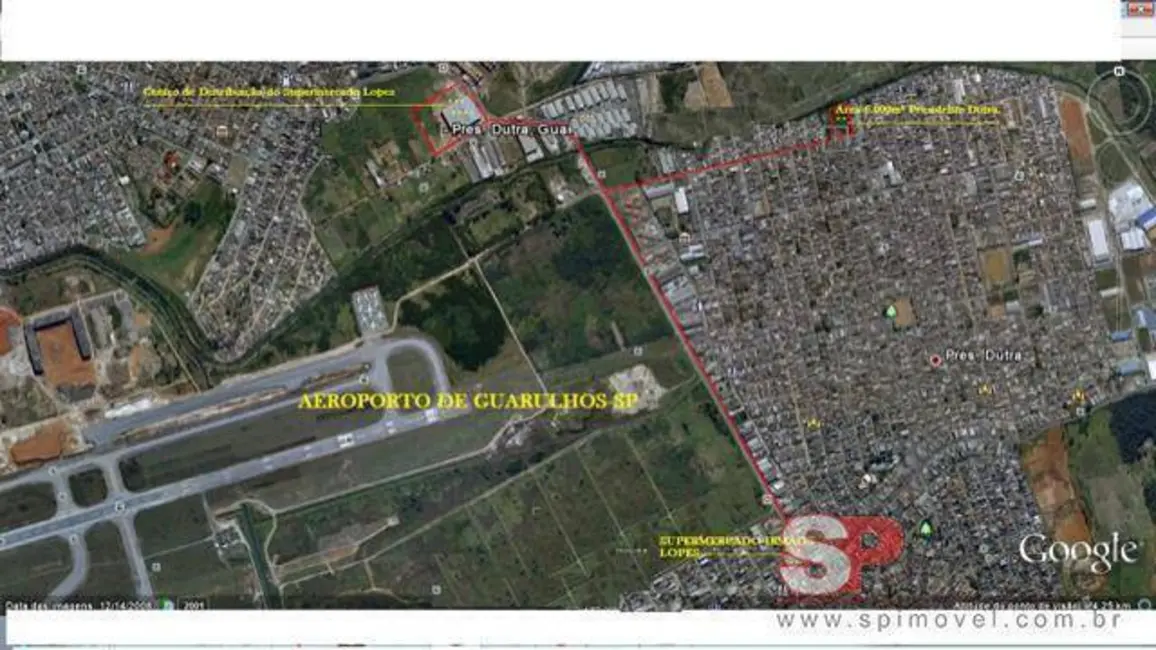 Foto 1 de Terreno / Lote para alugar, 6000m2 em Jardim Presidente Dutra, Guarulhos - SP