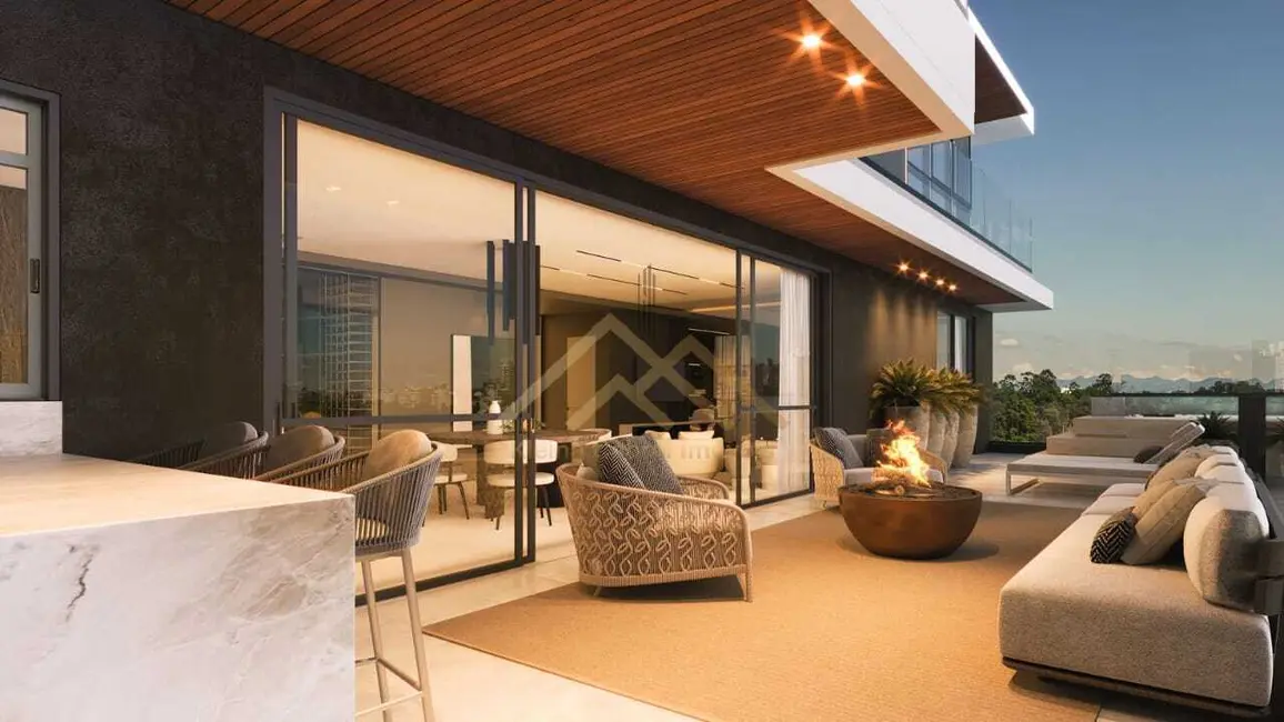 Foto 4 de Apartamento com 3 quartos à venda, 132m2 em Água Verde, Curitiba - PR