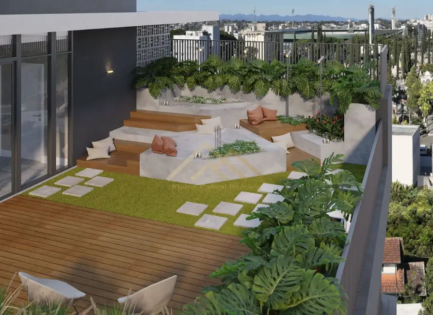 Foto 2 de Apartamento com 1 quarto à venda, 34m2 em Alto da Glória, Curitiba - PR