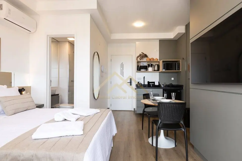 Foto 4 de Apartamento com 1 quarto à venda, 23m2 em Centro, Curitiba - PR
