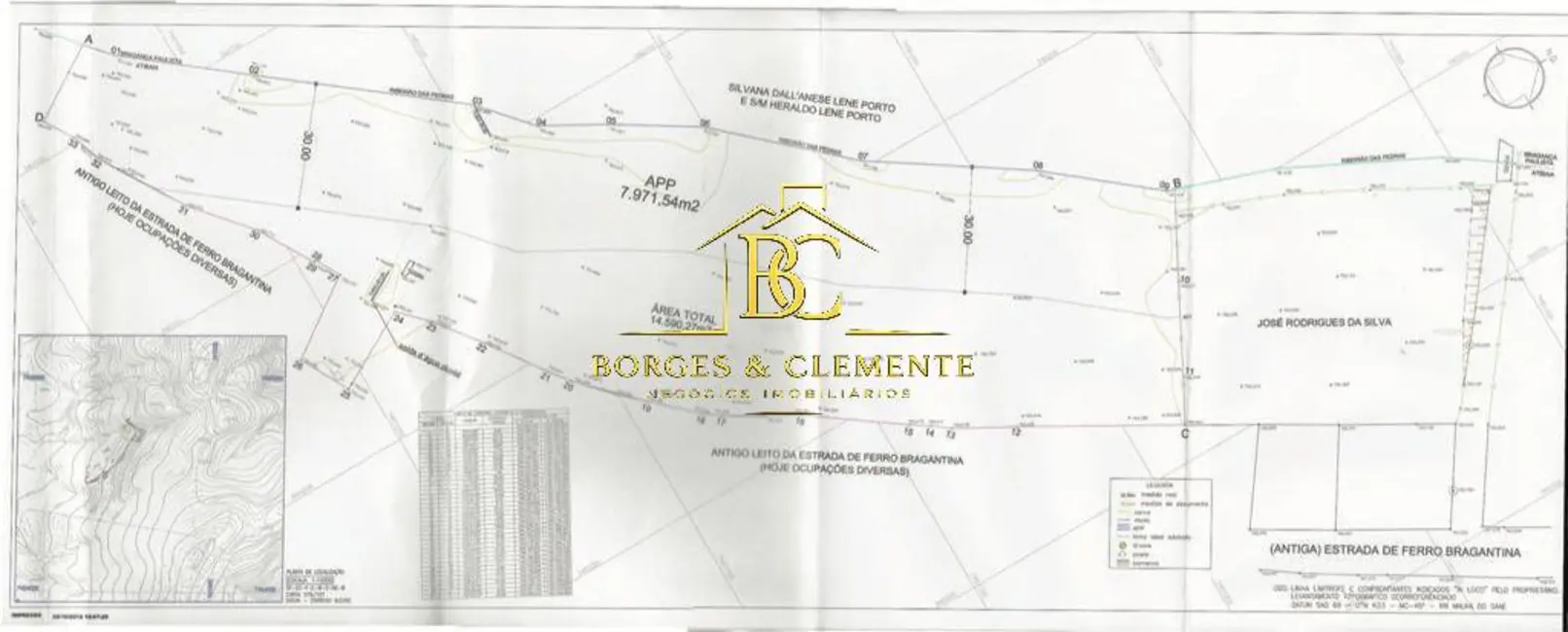 Foto 5 de Terreno / Lote à venda, 11000m2 em Tanque, Atibaia - SP