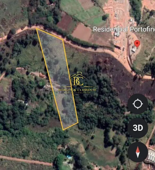 Foto 1 de Terreno / Lote à venda, 15123m2 em Atibaia Belvedere, Atibaia - SP
