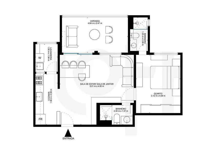 Foto 7 de Apartamento com 1 quarto à venda, 73m2 em Pinheiros, São Paulo - SP