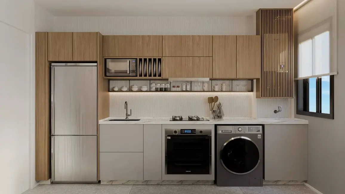 Foto 3 de Apartamento com 2 quartos à venda, 44m2 em Jardim Bela Vista, Santo Andre - SP