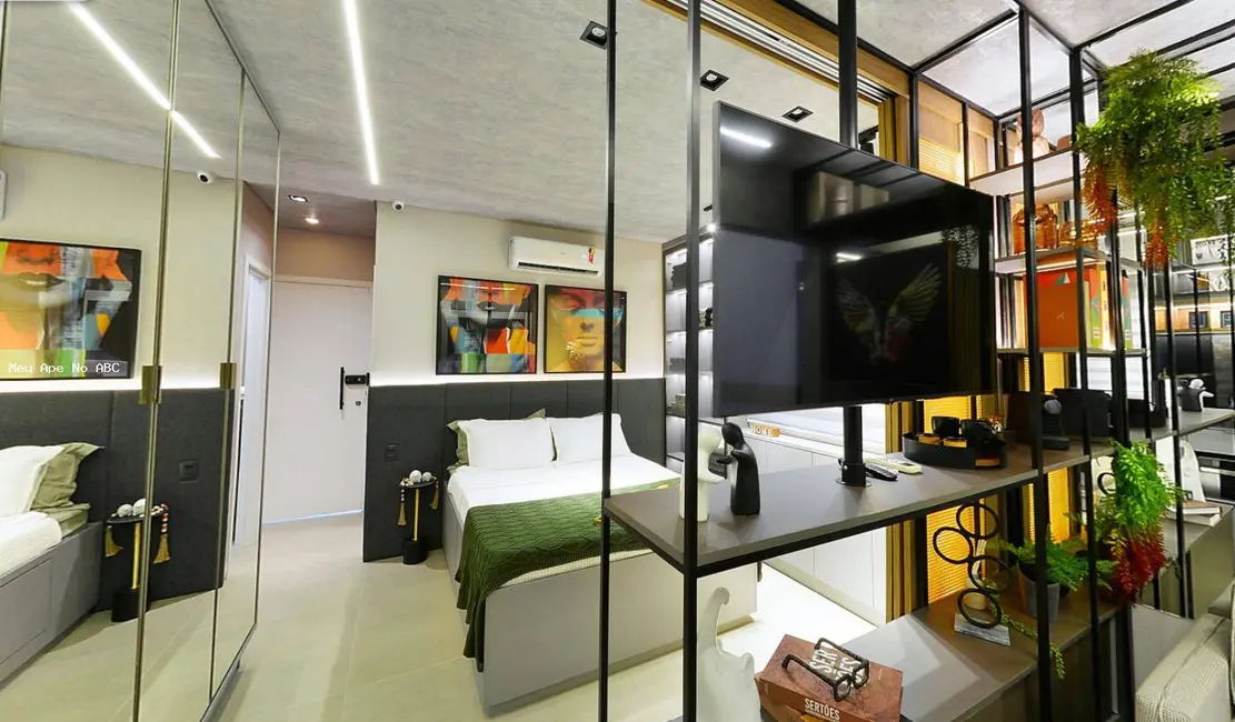 Foto 1 de Apartamento com 1 quarto à venda, 30m2 em Jardim, Santo Andre - SP