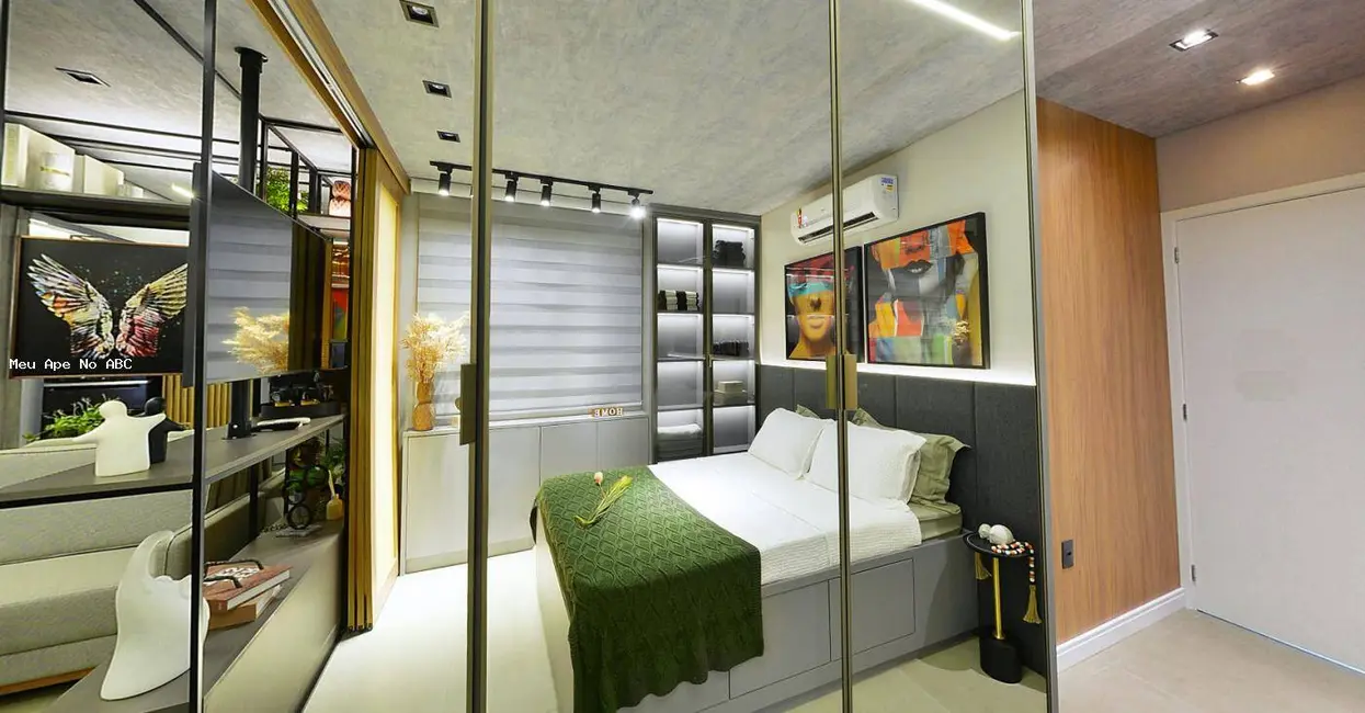 Foto 6 de Apartamento com 1 quarto à venda, 30m2 em Jardim, Santo Andre - SP