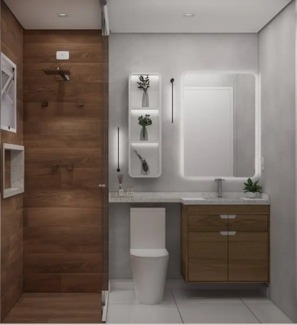 Apartamento com 2 quartos à venda, 6078m2 em Campestre, Santo Andre - SP - imagem 6 Foto 6 de Apartamento com 2 quartos à venda, 6078m2 em Campestre, Santo Andre - SP