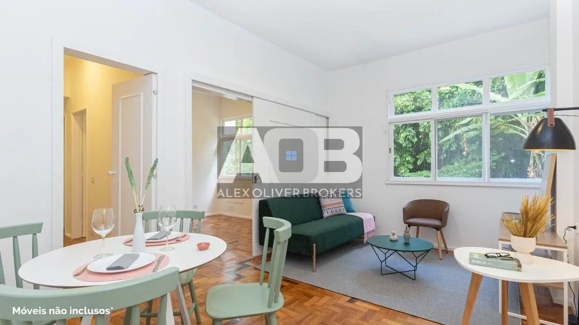 Apartamento com 2 quartos à venda, 66m2 em Lagoa, Rio De Janeiro - RJ - imagem 1 Foto 1 de Apartamento com 2 quartos à venda, 66m2 em Lagoa, Rio De Janeiro - RJ