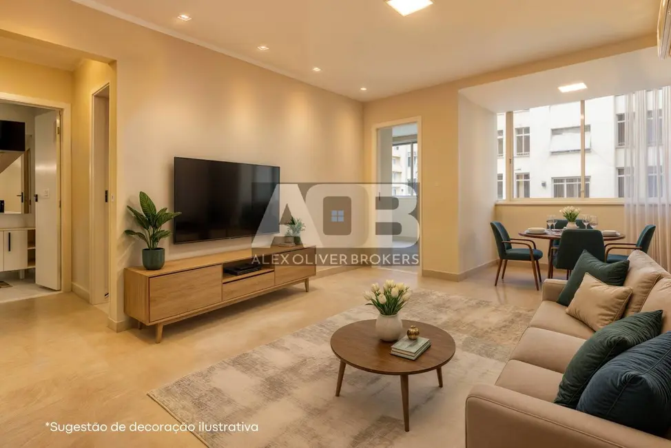 Foto 1 de Apartamento com 2 quartos à venda, 75m2 em Copacabana, Rio De Janeiro - RJ