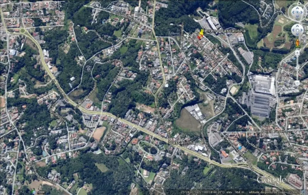 Foto 4 de Terreno / Lote à venda, 390m2 em Cascatinha, Curitiba - PR