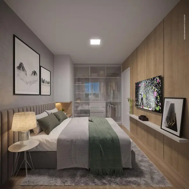 Foto 3 de Apartamento com 2 quartos à venda, 48m2 em Santa Cândida, Curitiba - PR