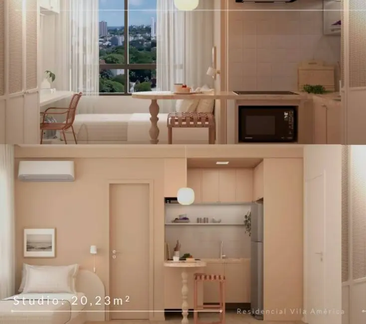 Apartamento com 1 quarto à venda, 20m2 em Cajuru, Curitiba - PR - imagem 4 Foto 4 de Apartamento com 1 quarto à venda, 20m2 em Cajuru, Curitiba - PR