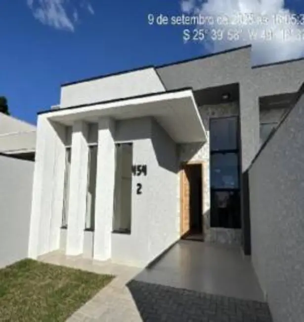 Foto 1 de Casa com 3 quartos à venda, 60m2 em Gralha Azul, Fazenda Rio Grande - PR