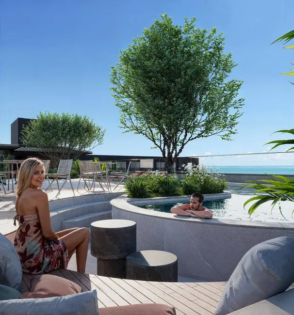 Apartamento com 1 quarto à venda, 24m2 em Ponta de Campina, Cabedelo - PB - imagem 9 Foto 9 de Apartamento com 1 quarto à venda, 24m2 em Ponta de Campina, Cabedelo - PB