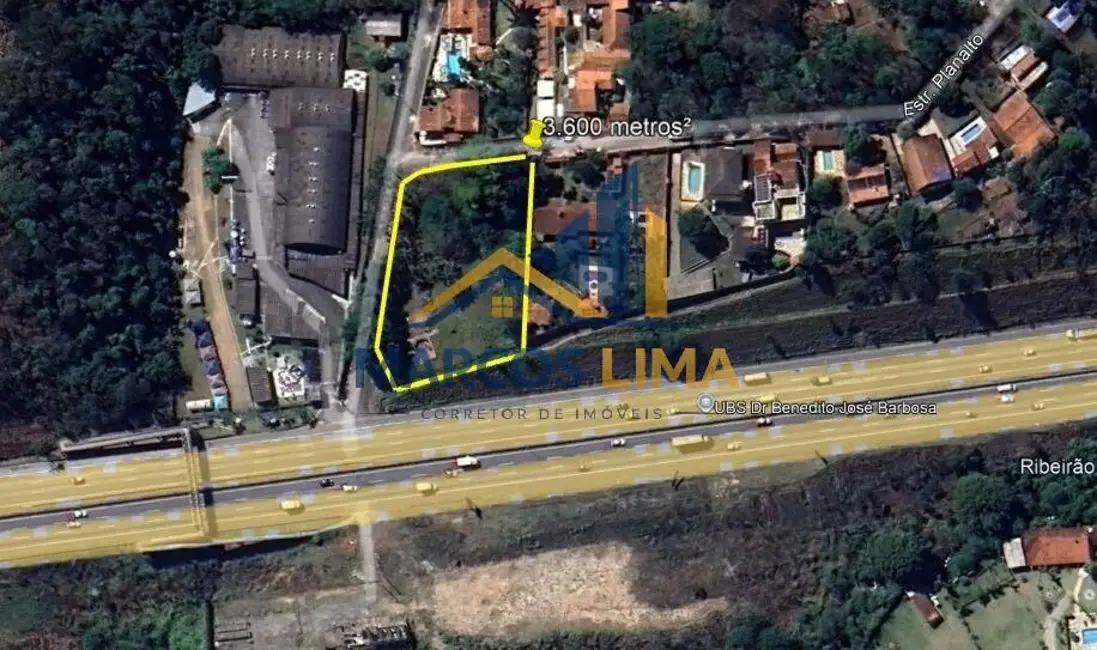 Foto 1 de Terreno / Lote à venda, 3600m2 em Atibaia - SP