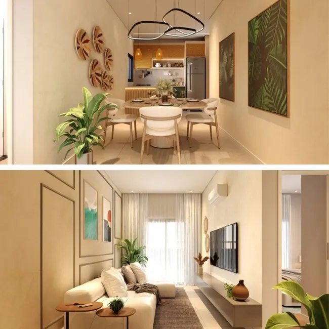 Apartamento com 1 quarto para alugar, 35m2 em Ubatuba - SP - imagem 3 Foto 3 de Apartamento com 1 quarto para alugar, 35m2 em Ubatuba - SP