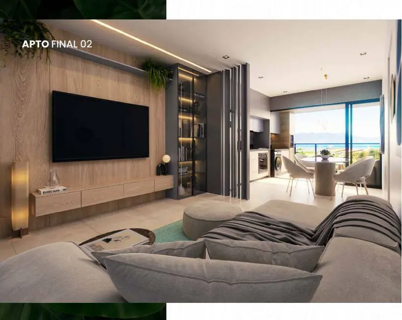 Apartamento com 1 quarto à venda, 35m2 em Ubatuba - SP - imagem 3 Foto 3 de Apartamento com 1 quarto à venda, 35m2 em Ubatuba - SP