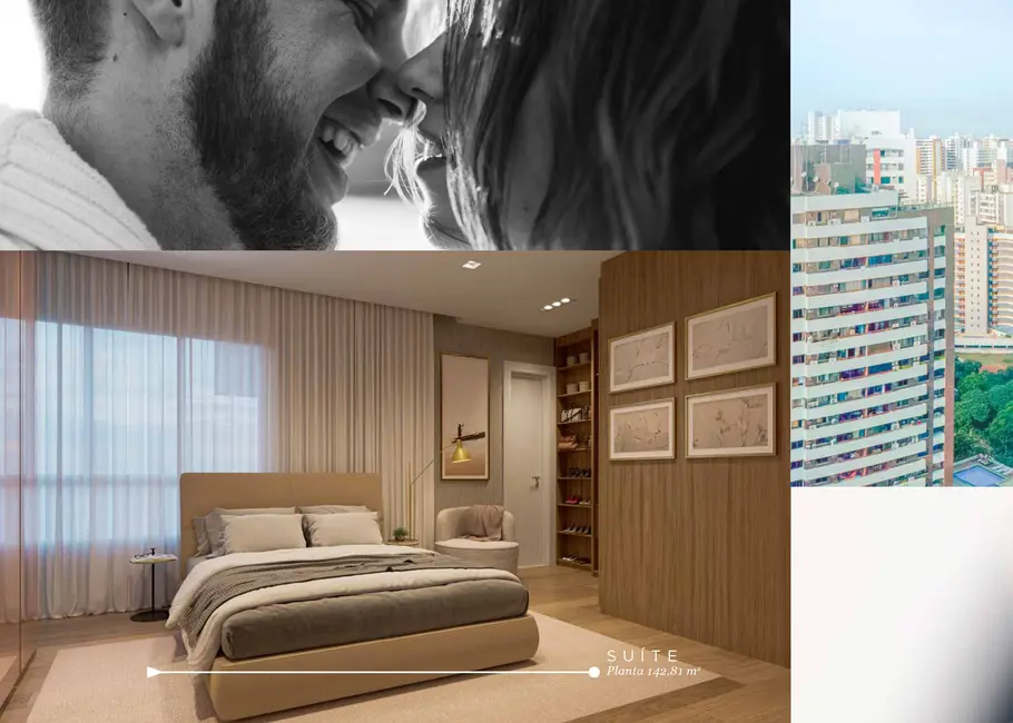 Apartamento com 3 quartos à venda, 143m2 em Candeal, Salvador - BA - imagem 3 Foto 3 de Apartamento com 3 quartos à venda, 143m2 em Candeal, Salvador - BA