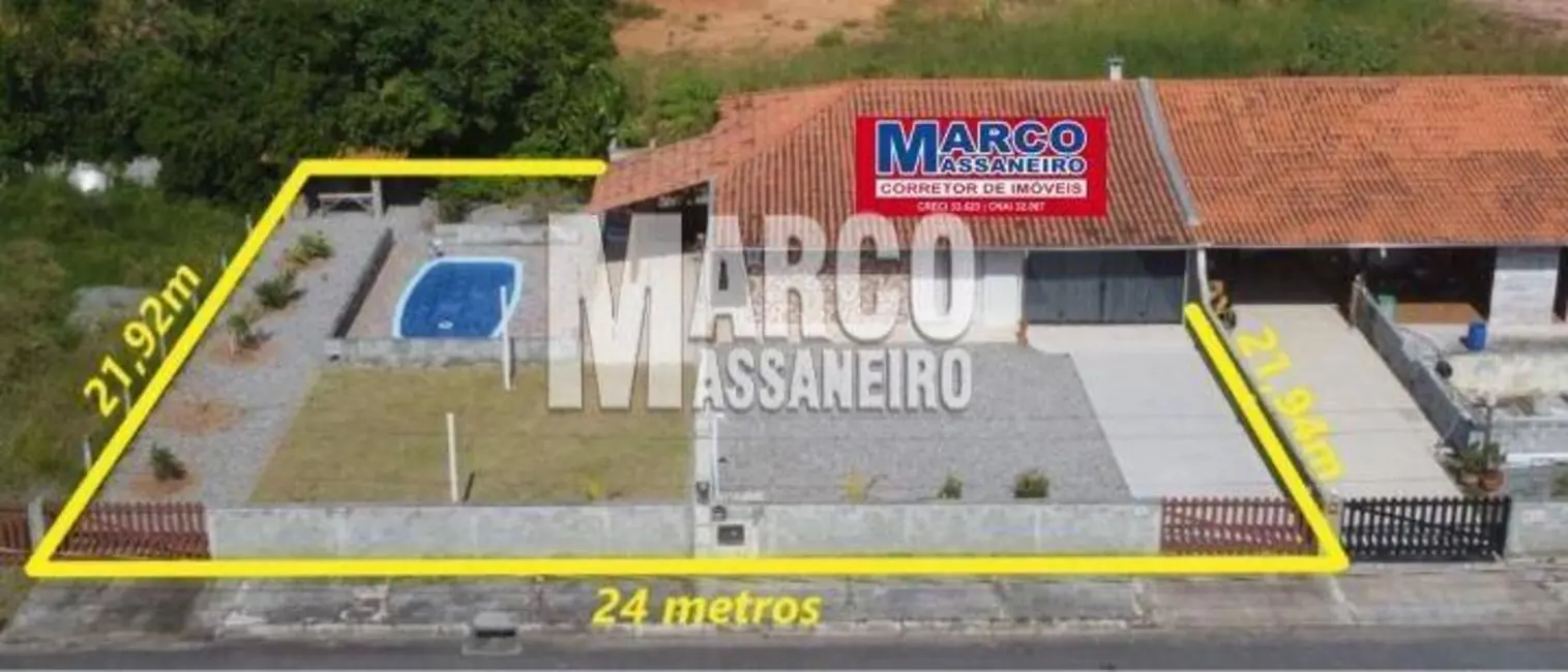 Casa com 2 quartos à venda, 526m2 em Araquari - SC - imagem 2 Foto 2 de Casa com 2 quartos à venda, 526m2 em Araquari - SC