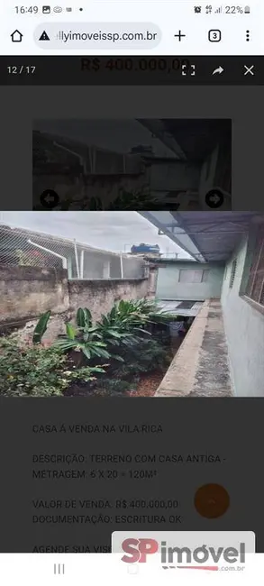 Sobrado com 2 quartos à venda em Vila Rica, São Paulo - SP - imagem 3 Foto 3 de Sobrado com 2 quartos à venda em Vila Rica, São Paulo - SP